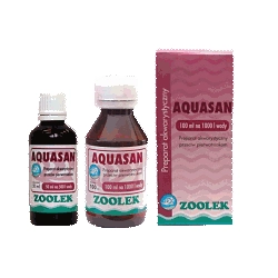 Zoolek Protosol Aquasan (Protosol) 30ml - preparat przeciw pierwotniakom, bakteriom i pleśniom