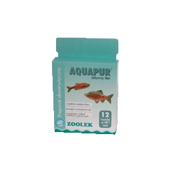 Zoolek Aquapur 12 tabletek - preparat, który zawiera substancję wydzielającą aktywny tle