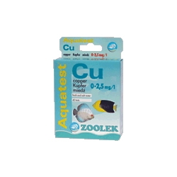 Zoolek Aquatest Cu - test do pomiaru zawartości miedzi